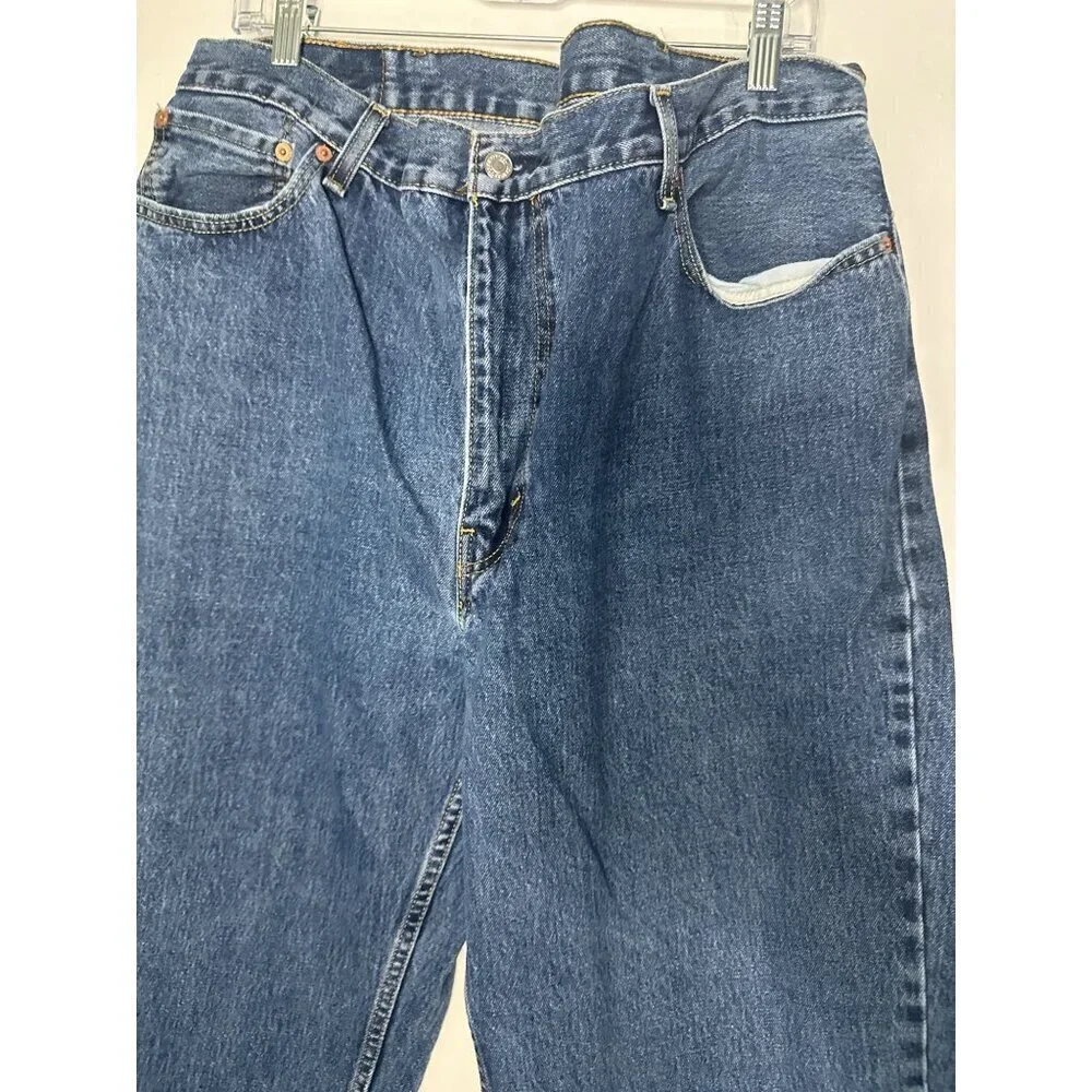 Levi’s 550 Men’s Jeans 42x34 Relaxed FitBlue Denim Classic baggy utility outdoor